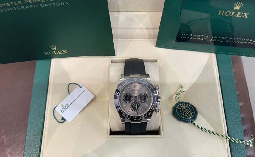 ROLEX DAYTONA OR GRIS OYSTERFLEX CERAMIQUE 40MM FULLSET