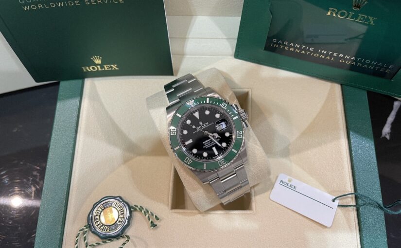 ROLEX SUBMARINER DATE 41MM STARBUCK CERAMIQUE VERTE 