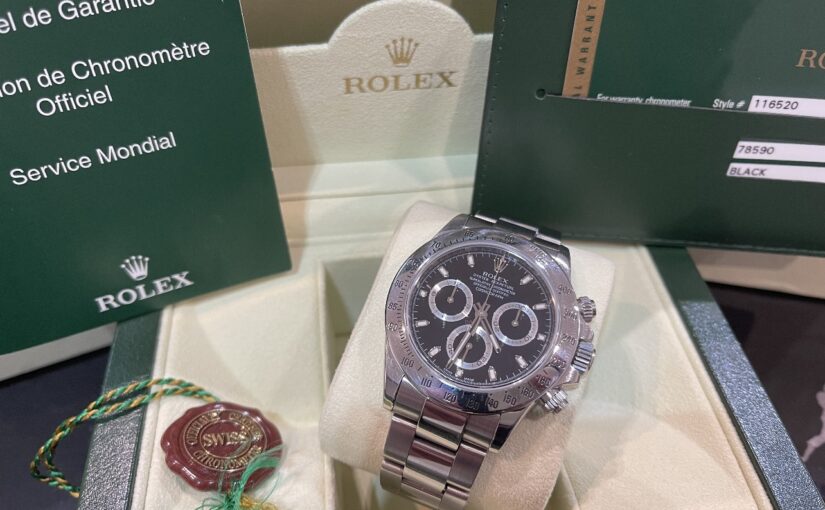 ROLEX DAYTONA APH CADRAN NOIR FULLSET 40MM