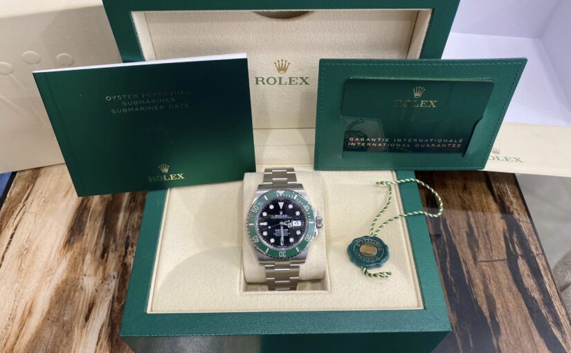 ROLEX SUBMARINER DATE 41MM STARBUCK CERAMIQUE VERTE 
