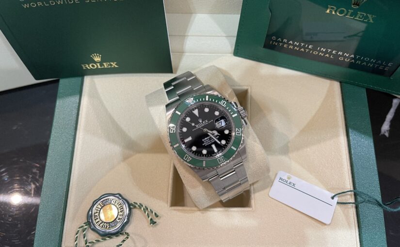 ROLEX SUBMARINER DATE 41MM STARBUCK CERAMIQUE VERTE
