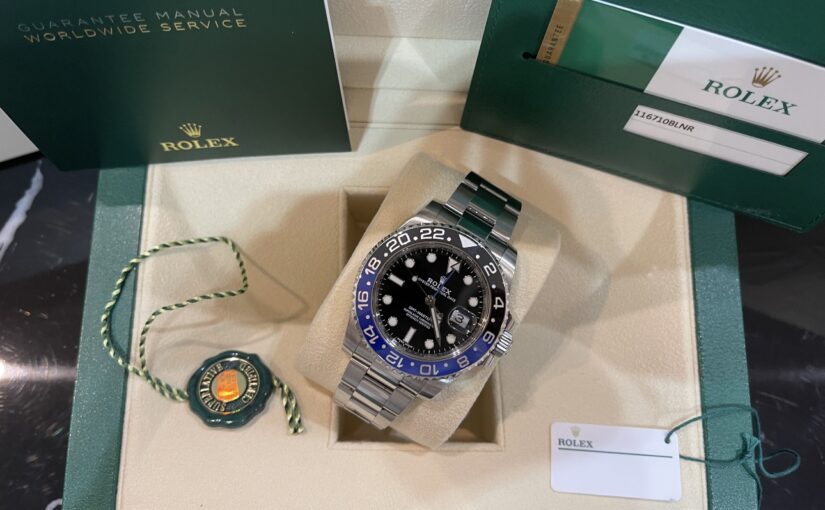 ROLEX GMT MASTER II BATMAN OYSTER REVISION ROLEX 2020