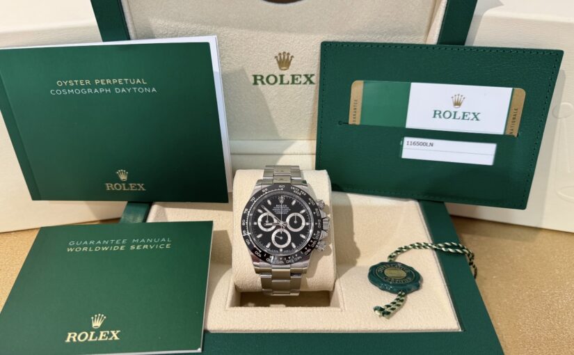 ROLEX DAYTONA ACIER CERAMIQUE 40MM noir 