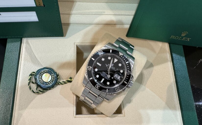 ROLEX SUBMARINER DATE 40MM CERAMIQUE NOIR FULLSET